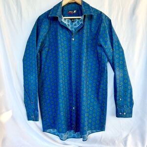 J. Ferrar Men’s Long Sleeve Button Down Shirt size XL